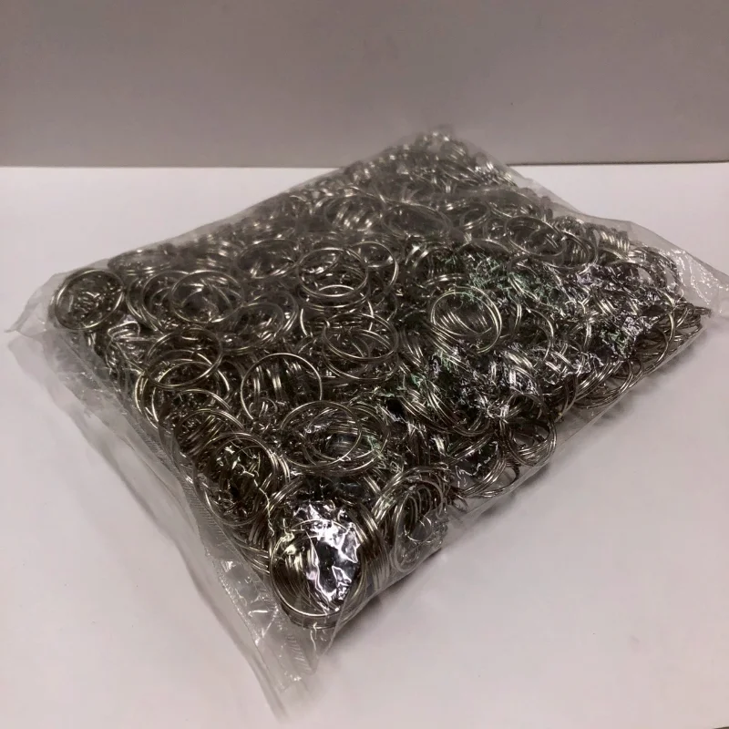 Silver Keychain Ring (Bulk Supplier Pack)