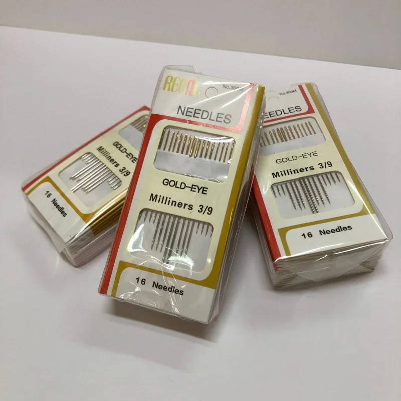Regal Gold-Eye Milliners Needles