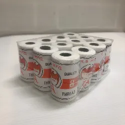 T.S. MFG. Brand Quality No. 8 Spun Polyester Sewing Thread (Wholesale Pack)