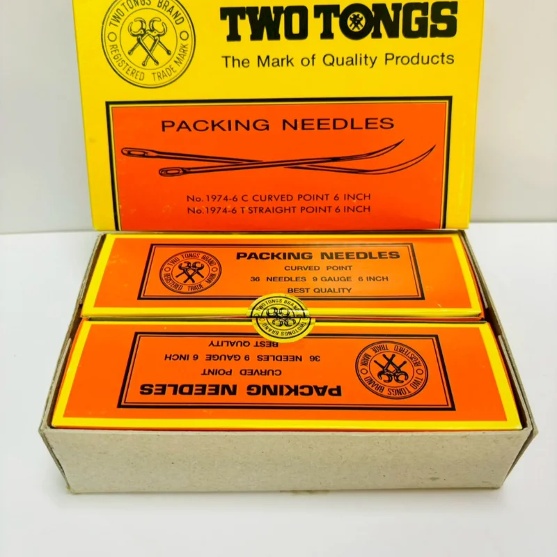 Two Tongs Brand 6-Inch Heavy Duty Packing Needles