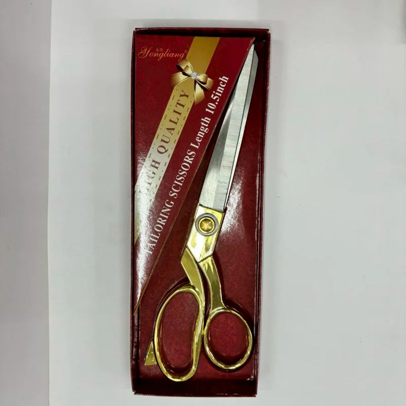 Professional Gold-Handled Dressmaking Tailor Shears