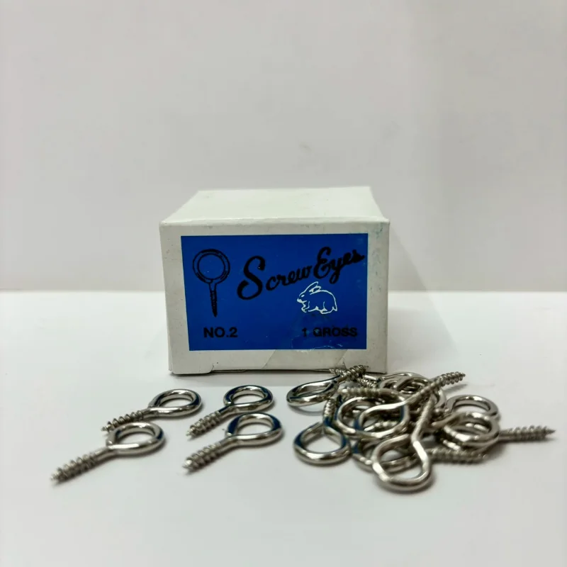 Closed-Eye Round Ceiling Hooks